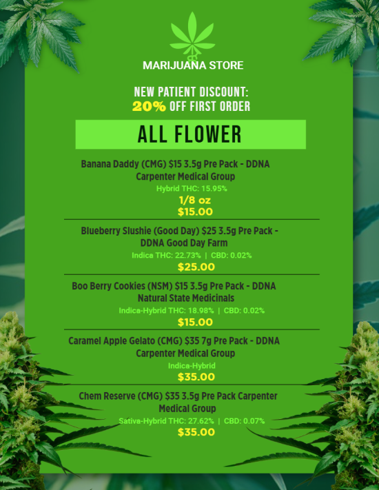 Customize Cannabis Poster Design