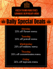 Cannabis Dispensary Flyer Deals menu | Cannamako Cannabis (Marijuana) digital menu maker